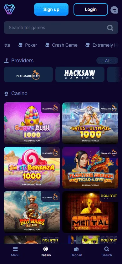Viperspin Casino promotional offer on mobile